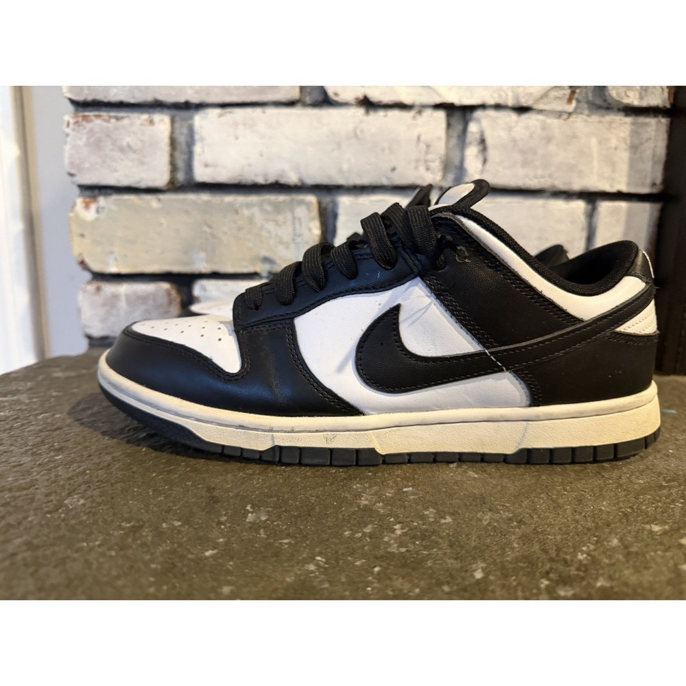 Nike Dunk Low Retro Panda Black White Sneakers DD1391-100 Men's Size 8 No Box